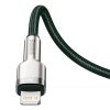 Baseus Cafule Cablu USB-C la Lightning, PD, 20 W, 1 m (verde)