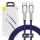 Baseus Cafule Cablu USB-C la Lightning, PD, 20 W, 1 m (violet)