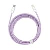 Cablu USB-C pentru Lightning Baseus Dynamic Series, 20 W, 2 m (violet)