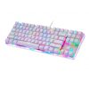 Motospeed K87S Tastatură mecanică de gaming RGB (alb)