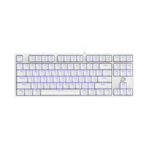 Tastatură mecanică Dareu EK87 (alb)