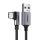 UGREEN US284 Cablu oblic USB și USB-C, 3A , 3m (negru)