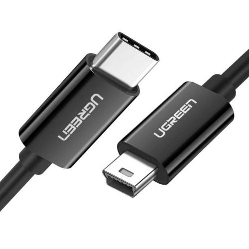 UGREEN US242 Cablu USB-C și Mini USB, 1m (negru)