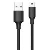 UGREEN US132 Cablu USB-mini USB, 0.25m (negru)