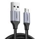 UGREEN US290 Cablu de la USB la Micro USB, 3m (negru)