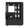 Darkflash DK300M Micro-ATX caz de calculator + 3 ventilatoare (negru)