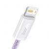 Baseus Dynamic Cablu USB-Lightning, 2,4A, 2m (violet)