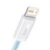 Baseus Dynamic Cablu USB-Lightning, 2,4A, 2m (albastru)