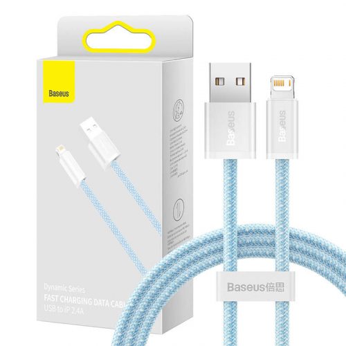 Baseus Dynamic Cablu USB-Lightning, 2,4A, 1m (albastru)