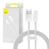 Baseus Dynamic Cablu USB-Lightning, 2,4A, 1m (alb)