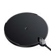 Baseus Digital Wireless Charger, LED, 15W (negru)