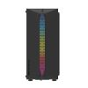 Caz de calculator Darkflash DK151 LED + 3 ventilatoare (negru)