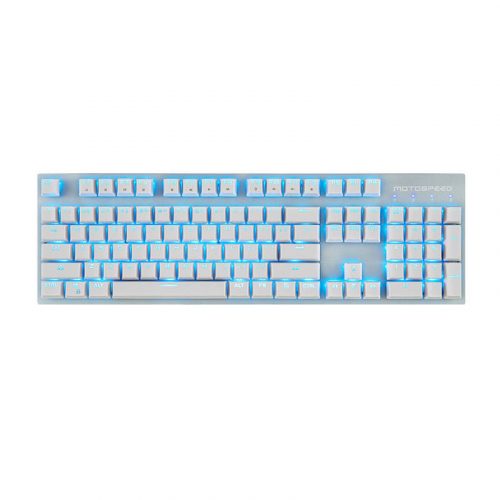 Motospeed GK89 Tastatură mecanică fără fir 2.4G (alb)