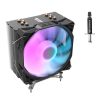 Darkflash S11 LED cu LED de răcire activă a procesorului (heatsink + ventilator 120x130) negru