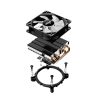 Aigo CC94 Răcire activă pentru procesor RGB (heatsink + ventilator 90x90) negru