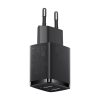 Încărcător rapid compact Baseus, 2x USB, 10,5W (negru)