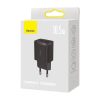 Încărcător rapid compact Baseus, 2x USB, 10,5W (negru)