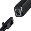 Baseus Lite sorozat USB-C - RJ45 hálózati adapter (fekete)