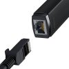 Baseus Lite sorozat USB-C - RJ45 hálózati adapter, 100Mbps (fekete)