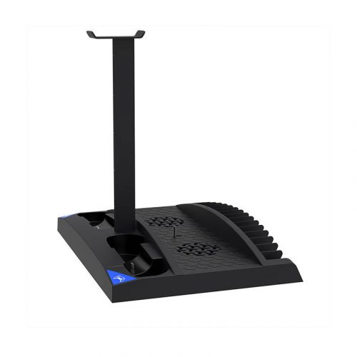 iPega PG-P5013B Stand multifuncțional pentru PS5 și accesorii (negru)