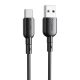 Cablu USB și USB-C VFAN Colorful X11, 3A, 1m (negru)