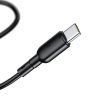 Cablu USB și USB-C VFAN Colorful X11, 3A, 1m (negru)