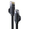 Cablu de rețea Baseus Ethernet RJ45, 1Gbps, 1.5m (negru)