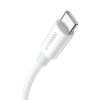 Baseus Superior Series cablu USB-C 65W, PD, 2m (alb)