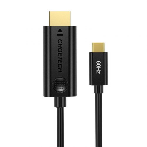 Cablu HDMI USB-C Choetech CH0019, 1,8 m (negru)