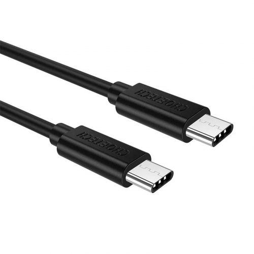 Cablu USB-C la USB-C Choetech, 1m (negru)