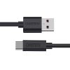 Cablu USB la USB-C Choetech AC0002, 1m (negru)