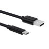 Cablu USB la USB-C Choetech AC0002, 1m (negru)