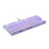 Motospeed CK101 Tastatură mecanică pentru jocuri RGB (alb)