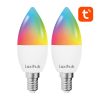 Laxihub LAE14S Wifi Bluetooth TUYA Smart LED izzó (2-csomag)