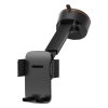 Baseus Easy Control Clamp Autós telefontartó tapadókoronggal (fekete)