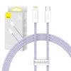 Baseus Dynamic 2 Cablu de încărcare USB-C la Lightning, 20W, 1m (violet)