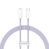 Baseus Dynamic 2 Cablu de încărcare USB-C la Lightning, 20W, 1m (violet)