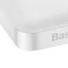 Baseus Bipow Powerbank 10000mAh, 15W (fehér)