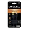 Duracell Cablu USB-C pentru Lightning de 1 m (negru)