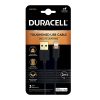 Duracell Cablu USB-C pentru Lightning 2m (negru)