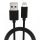 Cablu USB la Lightning Duracell 1m (negru)