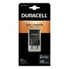 Încărcător de perete Duracell USB, 2,1A (negru)