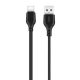 XO NB103 Cablu USB-USB-C de 1m (negru)