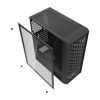 Caz de calculator Darkflash DK351 + 4 ventilatoare (negru)