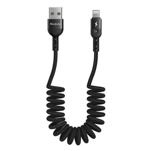 Cablu USB la Lightning, Mcdodo CA-6410, arc, 1,8 m (negru)