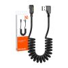 Cablu USB la Lightning, Mcdodo CA-7300, înclinat, 1,8 m (negru)