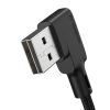 Cablu USB la USB-C, Mcdodo CA-7310, înclinat, 1,8 m (negru)