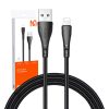 Cablu USB la Lightning, Mcdodo CA-7441, 1,2 m (negru)