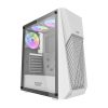 Darkflash DK150 Caz de calculator cu 3 ventilatoare (alb)