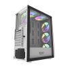 Darkflash DK150 Caz de calculator cu 3 ventilatoare (alb)